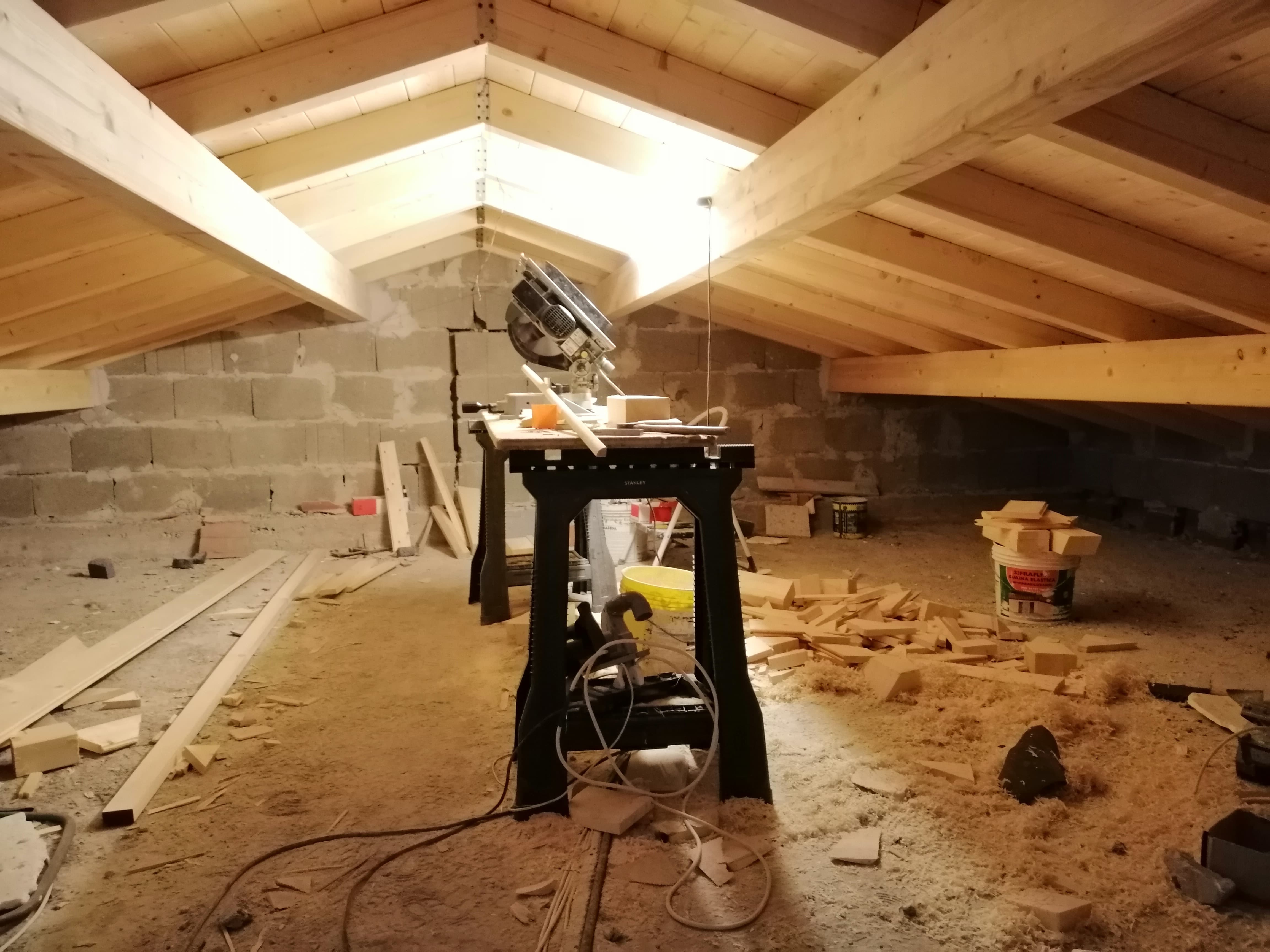 Risanamento tetto palazzine